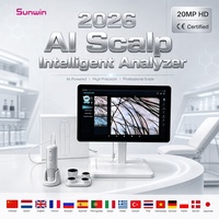 Produit Tendance 2026 : Appareil d'analyse capillaire IA, détecteur de follicules pileux avec caméra HD 16MP et rapport de test cutané