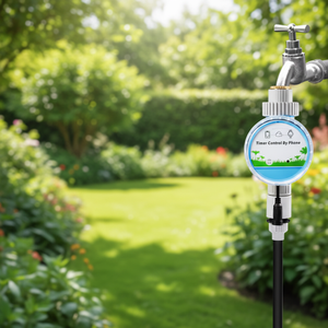 Contrôleur d'<span class=keywords><strong>arrosage</strong></span> et d'irrigation des plantes à double commande WIFI et <span class=keywords><strong>Bluetooth</strong></span>, système d'irrigation goutte à goutte automatique - Product Image 5