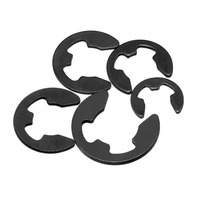 DIN6799 2mm 3mm 4mm 5mm 6mm 8mm 9mm Black Steel Retaining Rotor Clip E Style External Retaining Ring