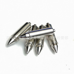 Pasador Cónico GP-3SS, Cabeza de 6.0 mm, Altura de 7.5 mm, Longitud de 28.5 mm, Acabado Brillante, Uso General - Product Image 3