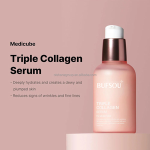 Suero Facial Orgánico Antienvejecimiento de Marca Privada, Suero Triple Colágeno, Suero Reparador Iluminador y Blanqueador para el Cuidado de <span class=keywords><strong>la</strong></span> Piel - Product Image 4