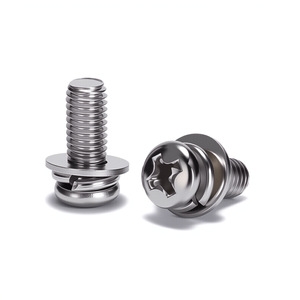 Tornillo Phillips de Cabeza Redonda de Acero Inoxidable 304, Rosca Métrica Estándar, Grado 8.8, Uso en la Industria de la Construcción - Product Image 4