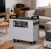 Station d'alimentation portable solaire 2000W MPPT avec USB-C PD 60W et démarreur de secours pour ordinateur portable et téléphone, utilisation en extérieur