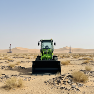 Chargeur à quatre roues motrices diesel de 1,5 tonne, directement de l'usine, avec une puissance de 37 kW et une capacité de godet de 0,65 m³, pour l'agriculture et l'élevage - Product Image 3