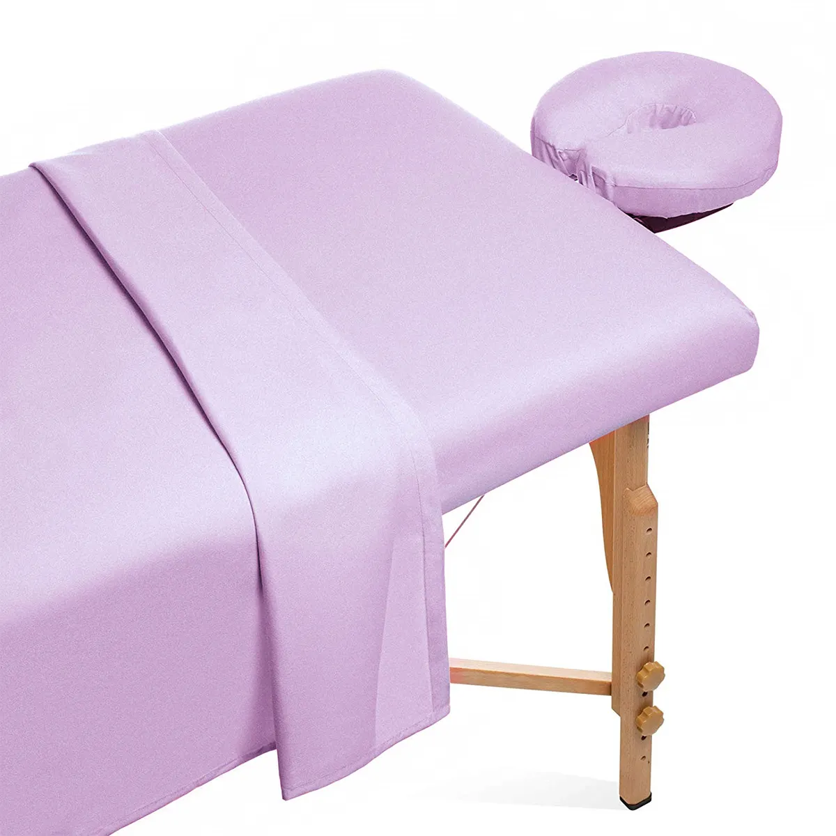 طقم غطاء سرير لطاولة التدليك لصالونات التجميل ومركز السبا ملاءة