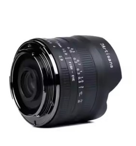 7Artisans <span class=keywords><strong>7</strong></span>.5mm F2.8 <span class=keywords><strong>II</strong></span> V2.0 APS-C objectif Fish Eye mise au point fixe 190 Angle de vue Compatible pour <span class=keywords><strong>Sony</strong></span> E Fujji Nikkon Z M4/3 sans miroir - Product Image 1