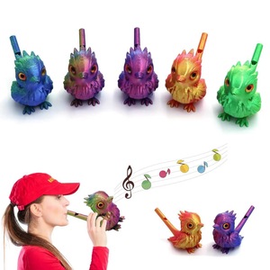 Nouveau sifflet d'oiseau 3D 2026 pour enfants de 7 à 12 ans, en PVC, avec appel d'oiseau, jouet musical d'entraînement à ajouter de l'eau - Product Image 2