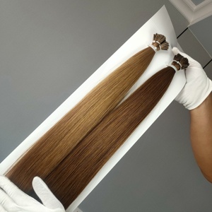 Dragonbeauty Factory, Extensiones de Cabello Humano Remy 100% Europeo Ruso con Punta I, Cabello Humano de Lujo, Proveedor Mayorista - Product Image 4