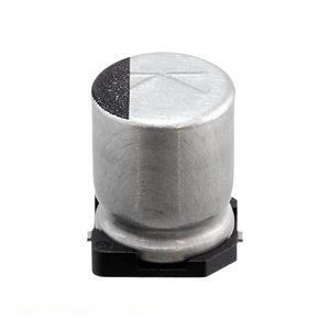 Condensateur SMD original à montage en surface 100 uF 35THV100M8X10.5 CAP ALUM 100UF 20% 35V - Product Image 1
