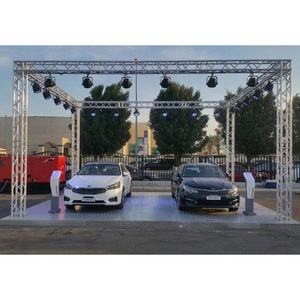 Système de structure de stand <span class=keywords><strong>d</strong></span>'exposition en aluminium noir 6x6x4m - Product Image 1