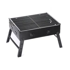 Ngoài Trời Nấu Ăn Di Động Trọng Lượng Nhẹ Than Bbq Grill