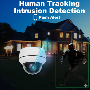 Caméra IP66 POE 5MP avec vision nocturne couleur, zoom 4X, détection AI des personnes et des véhicules, audio bidirectionnel, caméra PTZ, caméra <span class=keywords><strong>de</strong></span> <span class=keywords><strong>surveillance</strong></span> - Product Image 4