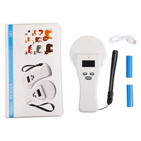 Escáner de Microchip para Mascotas RFID FDX-B de 134.2khz, Lector de Etiquetas Auriculares HDX para Perros, Gatos, Peces, Vacas, Ovejas, Ganado