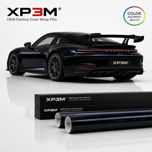 ฟิล์มใสกันรอยรถยนต์ XP3M สีน้ำเงินคริสตัลดำ OEM เงา TPU ความหนา 7.5 มิล ซ่อมแซมตัวเองได้ ป้องกันรอยขีดข่วน ป้องกันสีเหลือง ขนาด 1.52x15 เมตร - Product Image 1