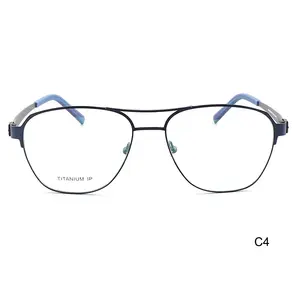إطار نظارات بصرية فاخر من ألياف الكربون ، موديل جديد نظارات من التيتانيوم عالية
