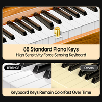 Piano numérique portable P10PRO TERENCE, clavier 88 touches pour vendeurs e-commerce, prêt à être expédié, instrument de musique directement en stock