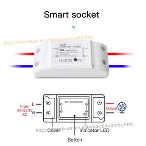 Módulo de Interruptor Inteligente Wifi TUYA Basic Smart Life/220V 10A, Temporizador Inalámbrico DIY, Control Remoto de Automatización del Hogar Inteligente para <span class=keywords><strong>Alexa</strong></span> - Product Image 3