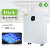 Système de Stockage Solaire Domestique 5kWh 10kWh 15kWh Onduleur 51.2V Batteries LiFePO4 IP65 Communication CAN Tout-en-Un Garantie 10 Ans
