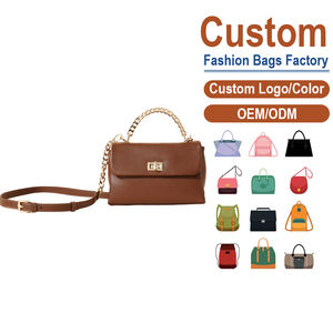 Bolso Bandolera Minimalista de Piel Genuina Vintage con Cadena y Solapa, para Uso Diario y Citas, Bolso de Mano para Mujer, Procesamiento ODM - Product Image 1