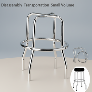 Patas Redondas Ajustables de Hierro Modernas y Personalizables para <span class=keywords><strong>Sillas</strong></span> de Bar, de <span class=keywords><strong>4</strong></span> Patas, para Uso en Oficina, Desmontadas y Enviadas - Product Image 1