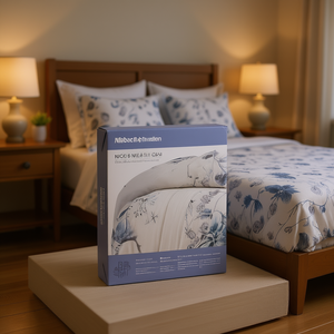 Allebacletinsation Cotton Printed <b>Comforter</b> <b>Set</b> 8 Piece Floral Design Home Bedding Classic Style Machine Washable - Product Image 2