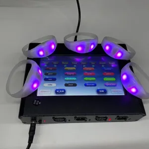 Fabriek Oem Kleurrijke Muziek Sensor Tpu Knipperende Led Armband