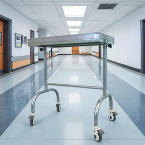 병원용 높이 조절 가능 스테인리스 스틸 수술용 마요 테이블 스테인리스 스틸 이동식 의료 카트 - Product Image 1