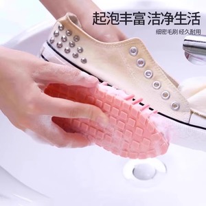 Brosse de nettoyage flexible en plastique avec poils doux en nylon pour la lessive domestique, le bain, les robinets, utilisation multifonctionnelle - Product Image 2