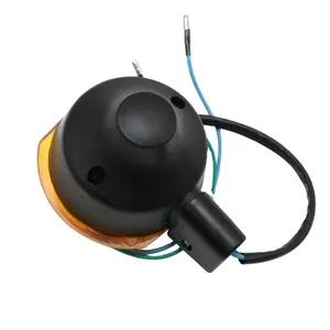 Dudukan bohlam hitam sepeda motor untuk E T.Z TS125 150 250 Sim. Lampu indikator sinyal lampu kedip depan plastik son s50 51 70 2 V