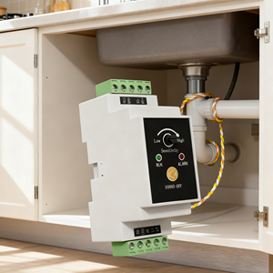 ระบบตรวจจับการรั่วไหลของน้ำ เครื่องตรวจจับการรั่วไหลของท่อ อุปกรณ์ตรวจจับการรั่วไหลของน้ำ สัญญาณเตือนการตรวจจับระดับการรั่วไหลของน้ำ - Product Image 1