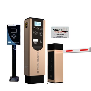 เครื่องออกบัตรจอดรถจอ LCD 8 นิ้ว พร้อมเครื่องอ่าน RFID ระบบกล้องจอดรถ ระบบไม้กั้นประตูจอดรถ - Product Image 3