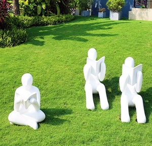 Personnages Personnalisés de Dessin Animé Lapin Chat Décorations Extérieures Sculptures <span class=keywords><strong>en</strong></span> Mousse Styromousse Personnage Artisanal Événements de Jeu <span class=keywords><strong>Géant</strong></span> EPS Figure Moderne - Product Image 1