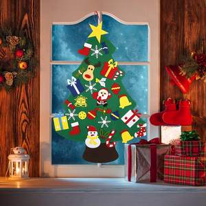 Fábrica de decoración de árbol de Navidad de fieltro popular para el hogar, superventas global al por mayor - Product Image 6