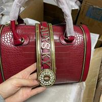 Sac à main femme tendance motif crocodile, sac bandoulière de luxe en cuir PU pour femme