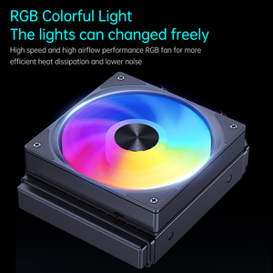SNOWMAN 120mm AIO Liquid CPU Cooler Ultra-Quiet RGB Style Kit de refrigeración por agua con ventiladores Radiador de aire para <span class=keywords><strong>PC</strong></span> de alto rendimiento - Product Image 6