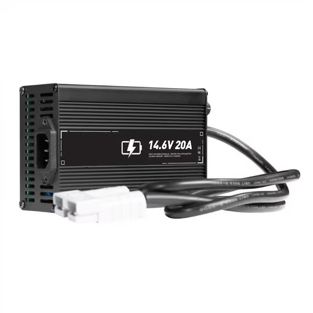 LiFePO4 12V 20A Rechargeable Battery Charger 14.6V 20A Charger for Lithium Iron Phosphate Power Accessory