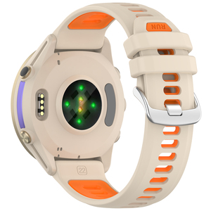 Tali Silikon Lembut untuk <span class=keywords><strong>Garmin</strong></span> Forerunner 970 Sport Watch Band 22mm - Product Image 6