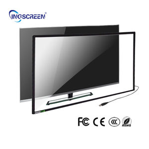 ИК-рамка INGSCREEN Factory Ir <span class=keywords><strong>Touch</strong></span> Frame 55 дюймов, 10/20 точек касания, 16:9, ИК-сенсорная рамка 65 дюймов для ЖК-киосков и LED-телевизоров - Product Image 2