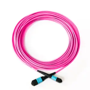 Cable de fibra óptica Om3 Om4 de 8, 12 y 24 núcleos, parche Mpo Mtp, precio de fábrica