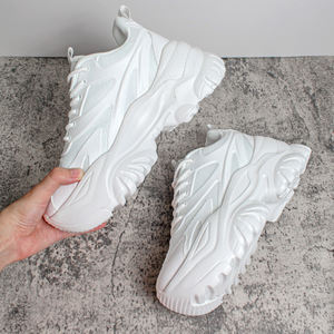 เฮลโลสปอร์ตรองเท้าผู้หญิง, รองเท้าแฟชั่นรองเท้าผ้าใบพื้นหนา - Product Image 3