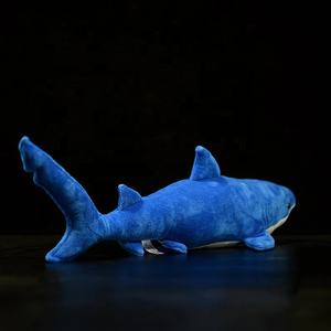 Juguete de Peluche de Tiburón <span class=keywords><strong>Azul</strong></span> Súper Suave, Animales Marinos DE LA Vida Real, Gran Tiburón Ballena <span class=keywords><strong>Azul</strong></span>, Juguetes de Peluche, Regalos para Niños - Product Image 2