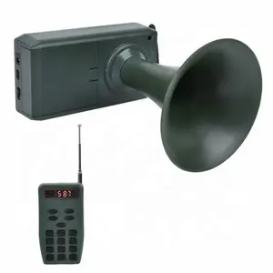 Vendite calde CP-380 MP3 bird Player Caller Hunting Decoy quaglie Sounds Song Download gratuito duck caller dispositivi Audio con Display LCD