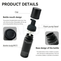 Flacon de sérum tonique de qualité cosmétique, flacon de nettoyant moussant, flacon de savon liquide en plastique provenant d'un fabricant d'emballages chinois