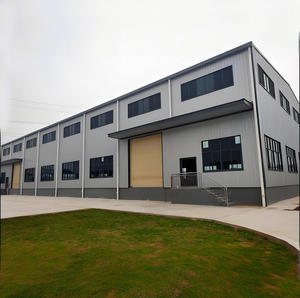 Estructura de Acero Reforzado Moderna, Personalizable, Duradera, para Almacenes, Garajes, Talleres, Aviación, Supermercados, Resistente al Fuego y al Agua - Product Image 1