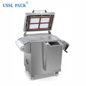 Scelleuse à Chaud Haute Pression Stable DMP-430A pour Emballages de Plateaux de <span class=keywords><strong>Charcuterie</strong></span> et Produits Aquatiques, Machine de Scellage de Plateaux pour Armoire Mobile - Product Image 4