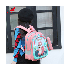 Factory Price Cute Children Cartoon Animal Kids <b>School</b> Bag Kids Unicorn Lion <b>Waterproof</b> Student <b>Backpack</b> with Pencil Case - Product Image 1