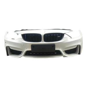 Adecuado para el conjunto de parachoques delantero BMW M3 <span class=keywords><strong>F80</strong></span> de alta calidad con kit de carrocería ABS de malla de ventilador de Faro de radiador F82 - Product Image 1