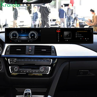 Autoradio Android 14 à double écran, DVD, Carplay, GPS, radio, navigation pour BMW Série 3, Série 4, F30, F31, F32, F33, F34, F36, 2013-2020