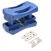 Recortadora de Bordes Manual, Cepillo para Carpintería, Raspador de Cintas de Cantos, Recortadora de Cabeza Plana de Plástico, Herramienta Manual para Carpintería