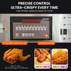 Oferta por tiempo limitado Freidora a presión comercial Freidora a presión de pollo fácil de operar 380V Maquina <span class=keywords><strong>Broaster</strong></span> - Product Image 2